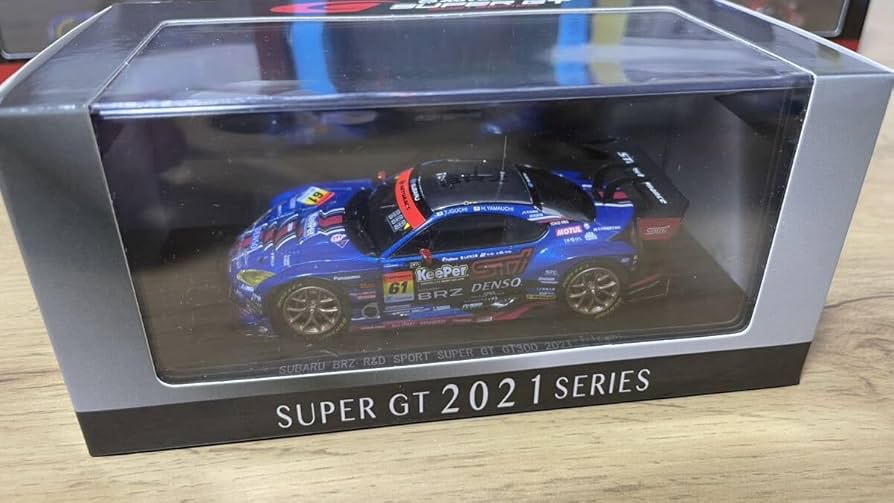 Amazon | EBBRO SUBARU BRZ R&D SPORT SUPER GT GT300 2021 No.61