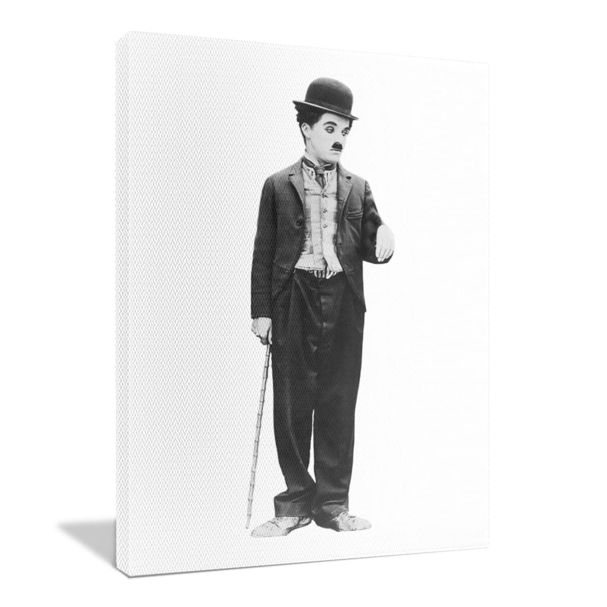 Amazon.co.jp: アートパネル チャップリン Charlie Chaplin キャンバス