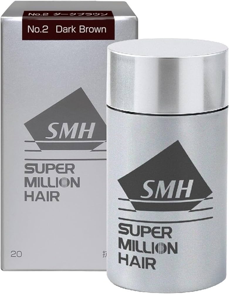 Amazon | スーパーミリオンヘアー 20g ダークブラウン No.2 | スーパー