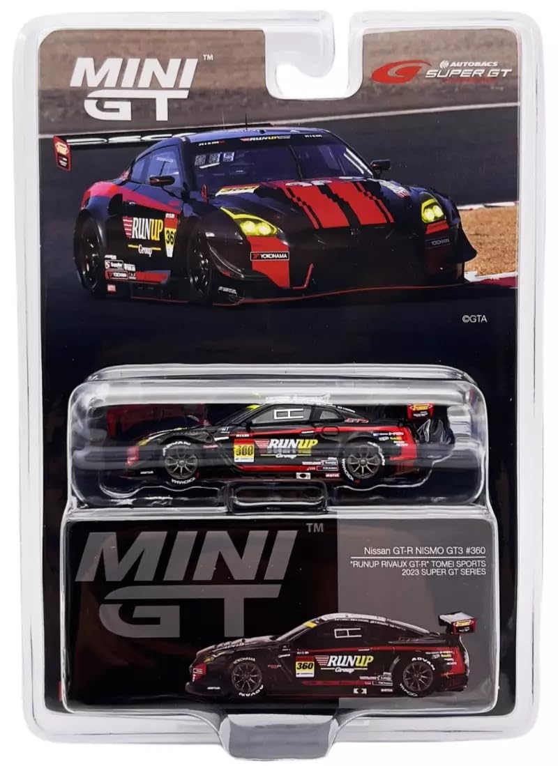 Amazon.com: Diecast Model Car Nissan GT-R NISMO GT3, Rivaeux, 1:64