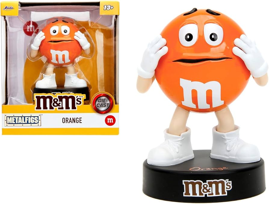 Amazon.co.jp: JADA TOYS M&M's オレンジ メタルフィギア