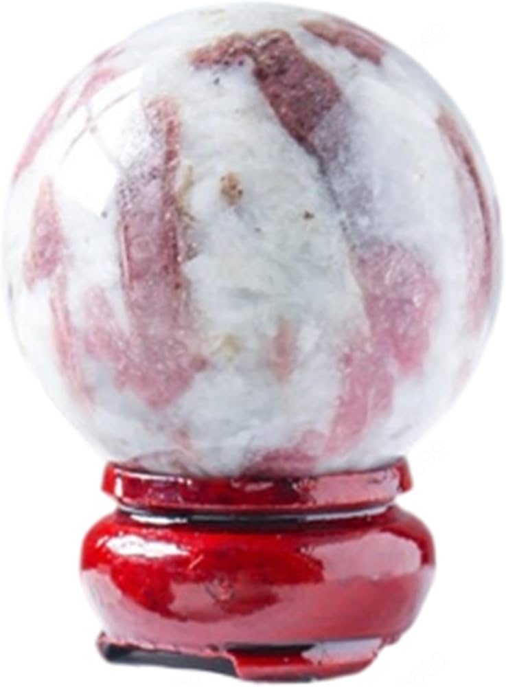 Amazon.co.jp: 天然梅の花トルマリン ルベライト ストーン ボール