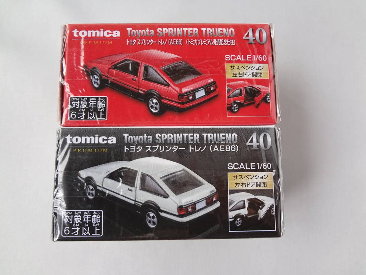 Amazon | トミカプレミアム 1/60 トヨタ スプリンター トレノ(AE86