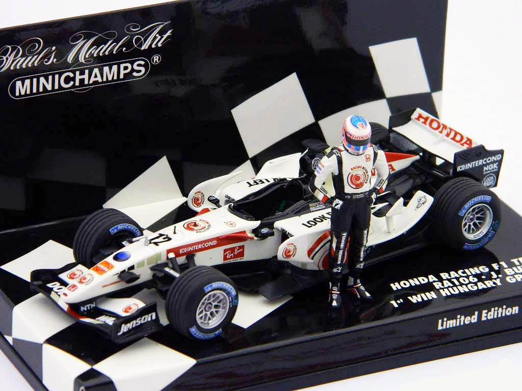 Amazon | Minichamps DP 1/43 ホンダF1 RA106バトン初優勝2006