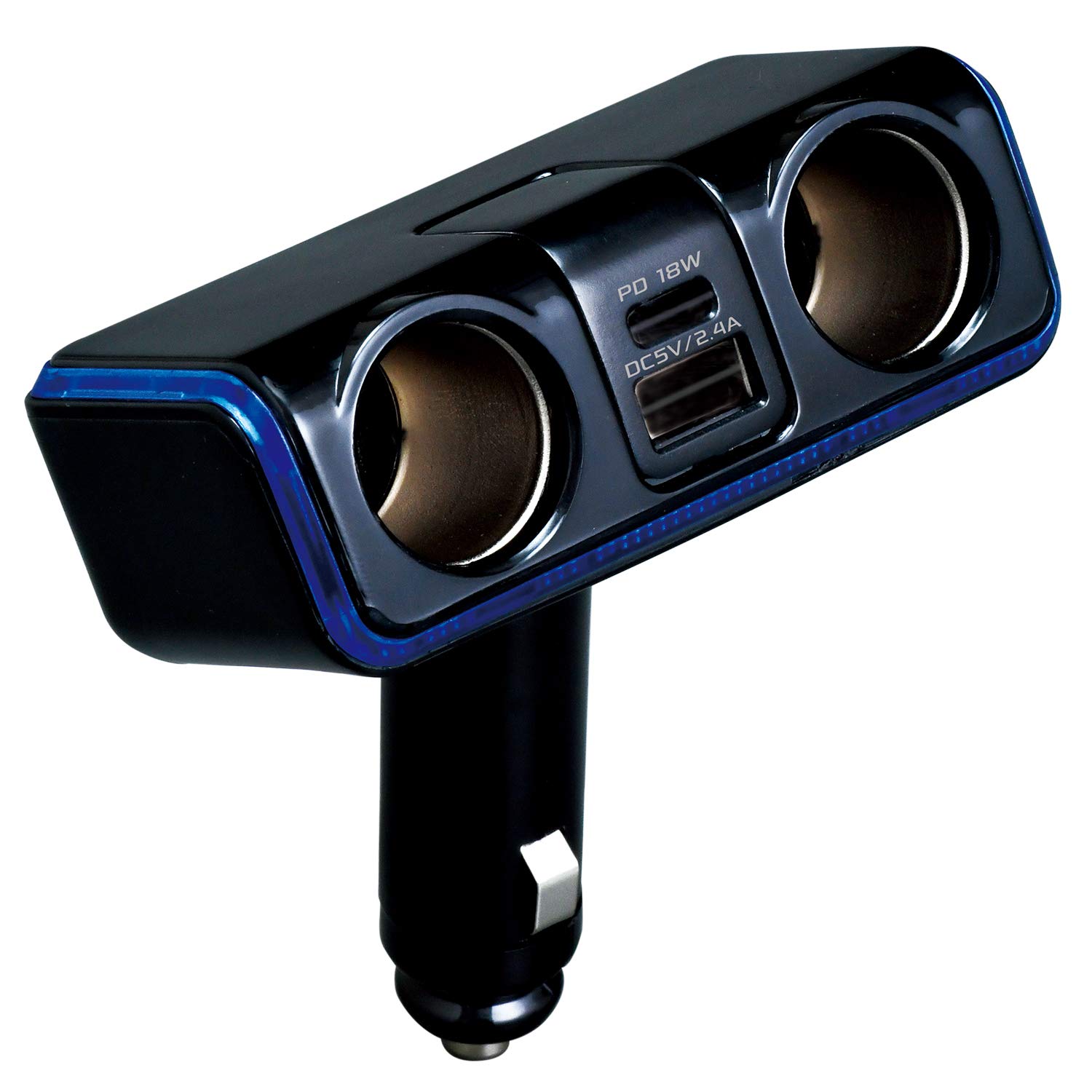 Amazon.co.jp: セイワ(SEIWA) 車内用品 シガーソケット増設分配器