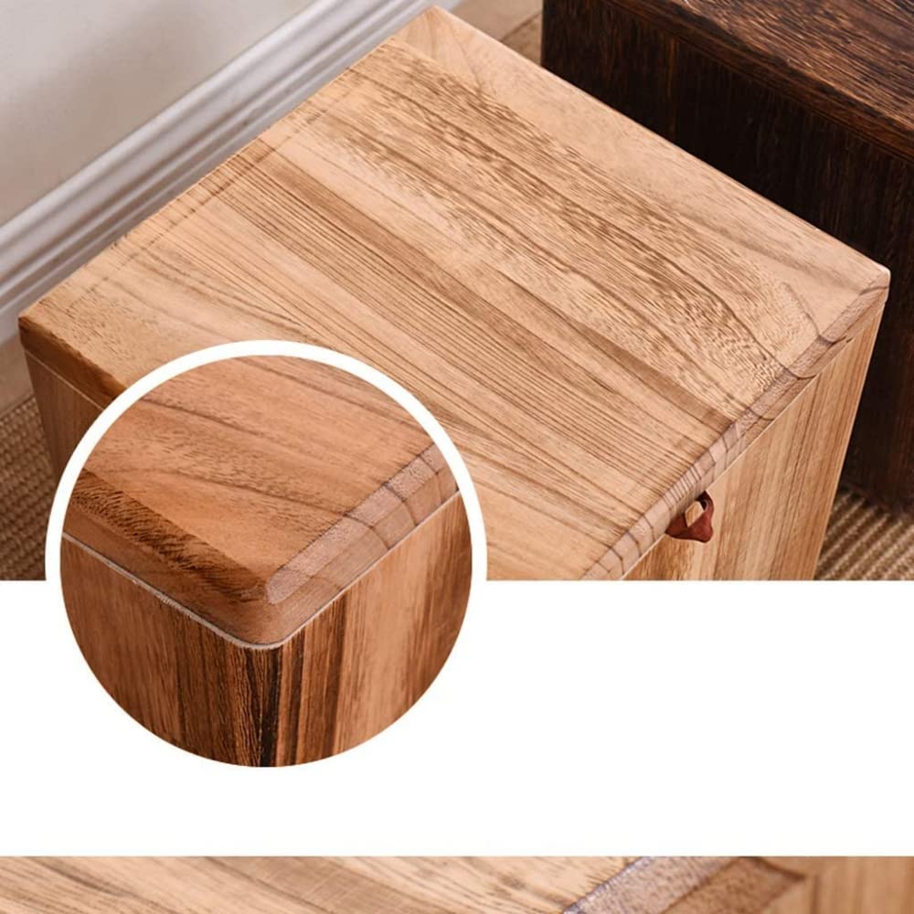 Amazon｜木製収納スツール、居間用キューブ収納ボックス/ガーデン