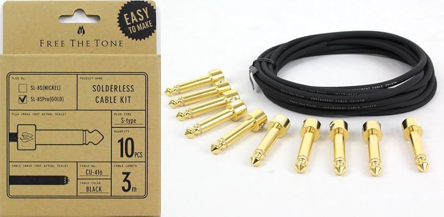 Amazon | Free The Tone ソルダーレスケーブルキット SLK-SPro-10