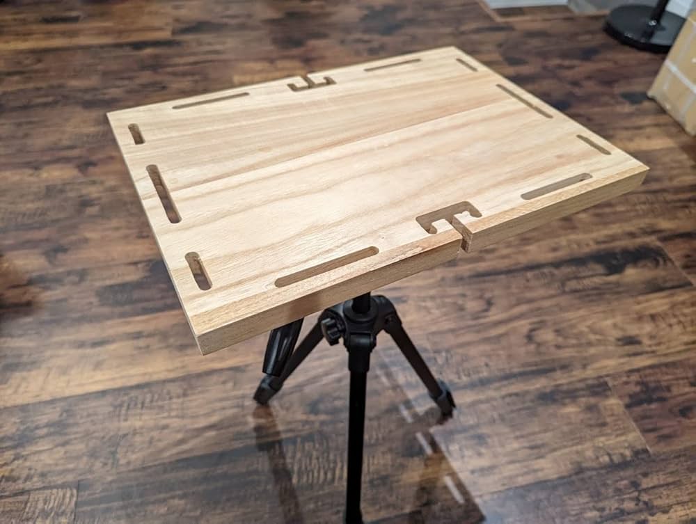 Amazon.co.jp: 【三脚テーブル】ソロキャンプ必需 カメラ三脚に