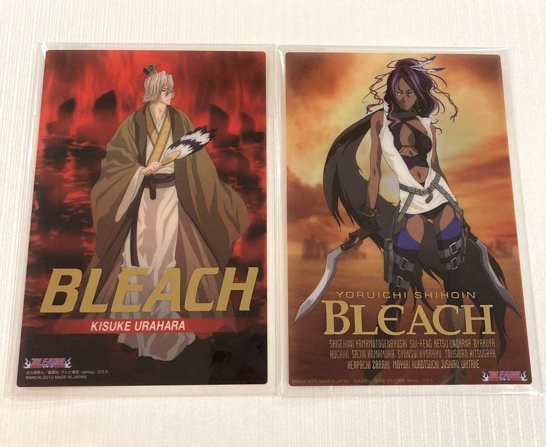 Amazon.co.jp: BLEACH ブリーチ 浦原喜助 夜一 クリアソウルプレート