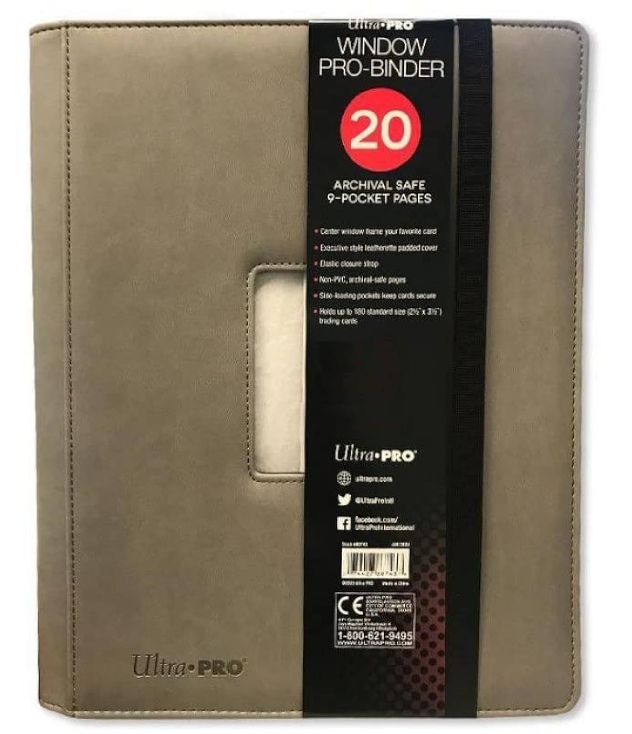 Amazon.com: Ultra Pro Premium PRO-BINDER Padded Leatherette 9