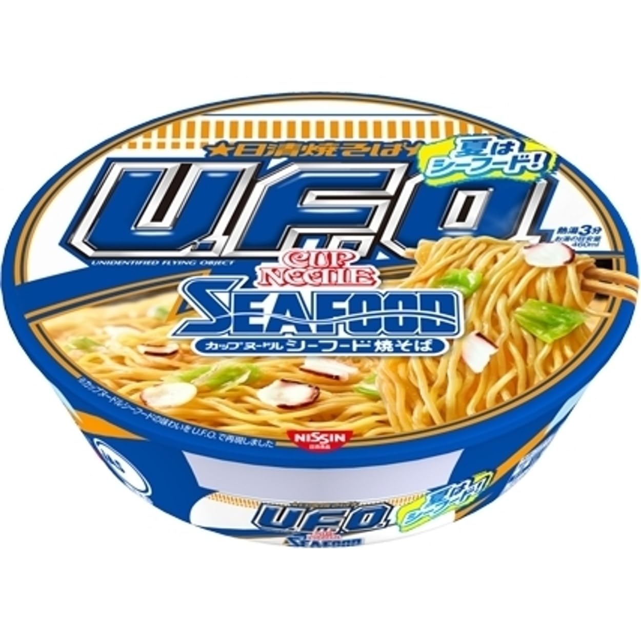 Amazon.co.jp: Nissin Yakisoba U.F.O. Cup Noodle Seafood Yakisoba