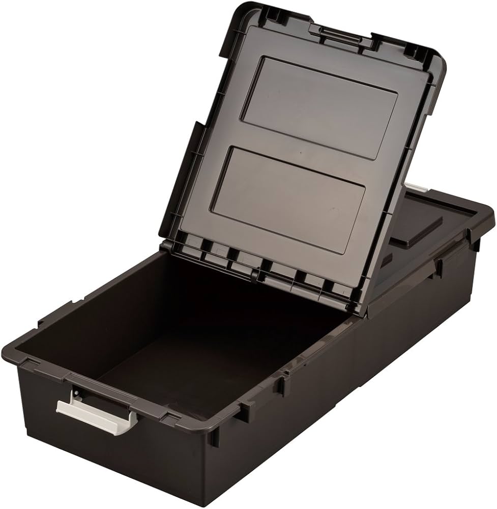 Amazon｜jej ベッド下収納ボックス2個組 キャスター付き連結可能 2個