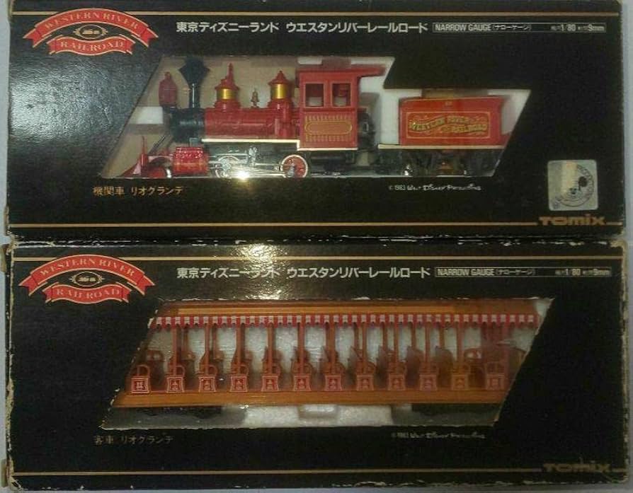 Amazon | ウエスタン リバー 鉄道 リオグランデ号 機関車&客車 セット
