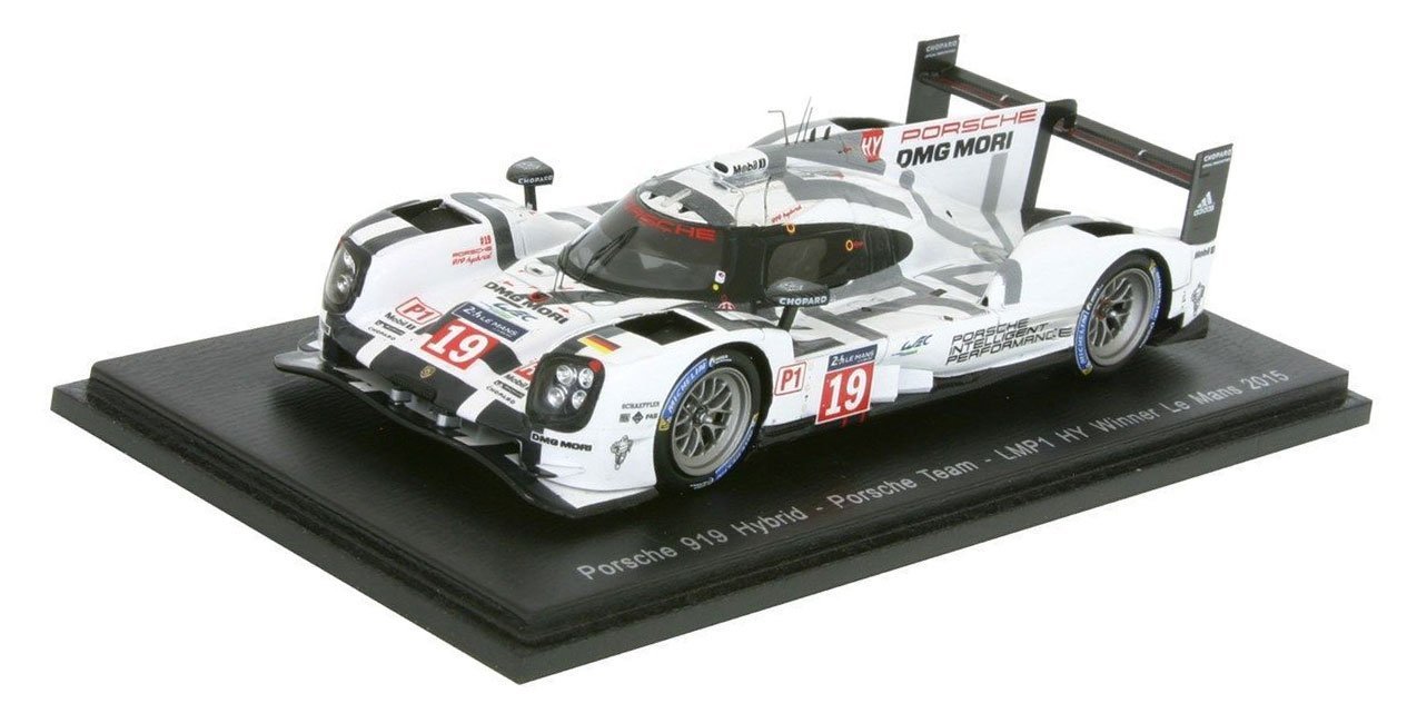 Amazon | 【Spark】1/43 Porsche 919 Hybrid No.19 LMP1 Winner Le