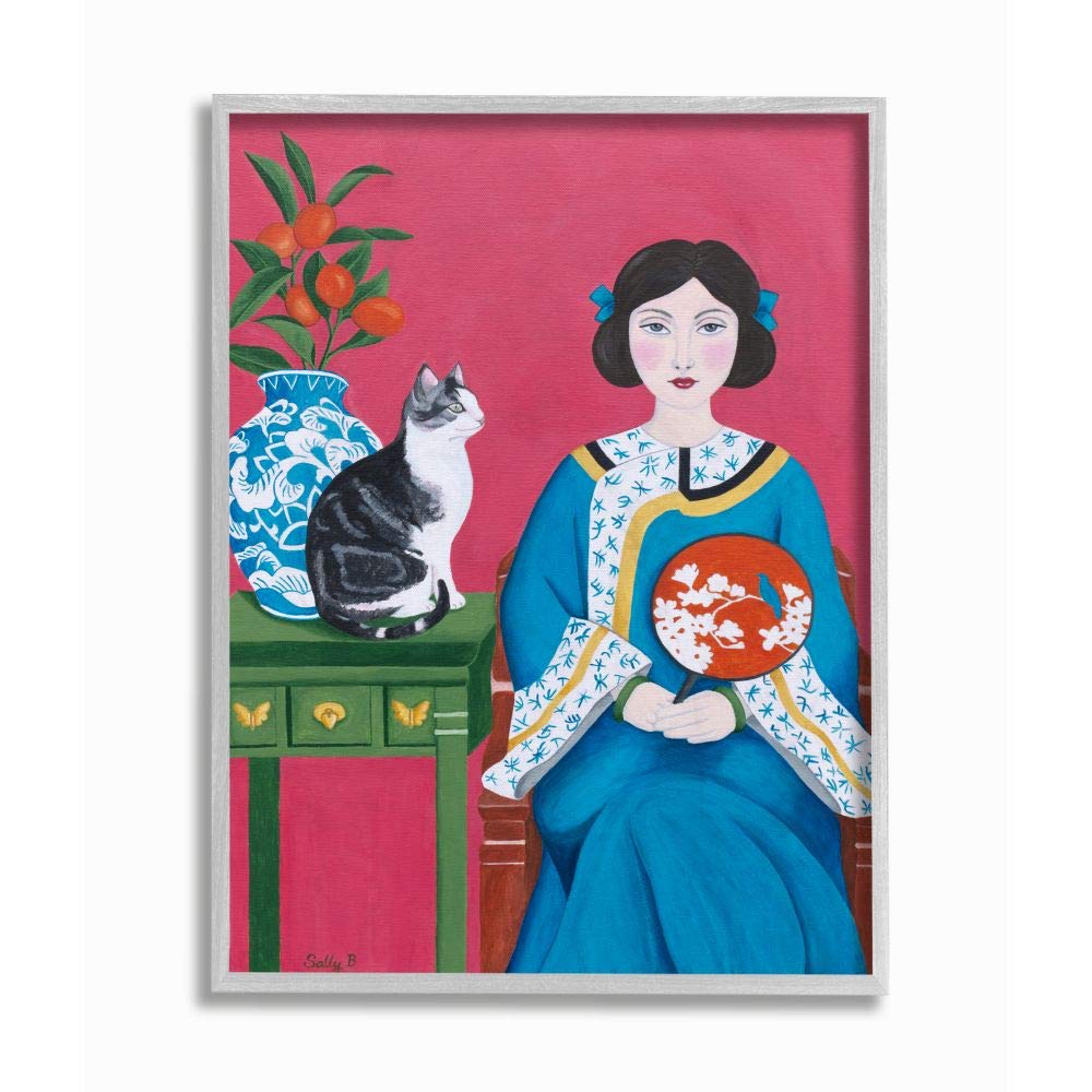 絵画インテリア 額付(青緑＋金色の枠) 油絵 uF6-050220 かわいい子犬