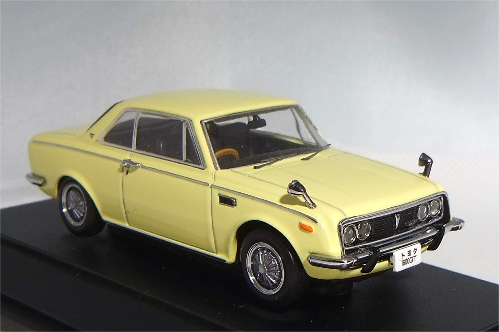 Amazon | エブロ 1/43 トヨタ1600GT 5 1967 イエロー 完成品