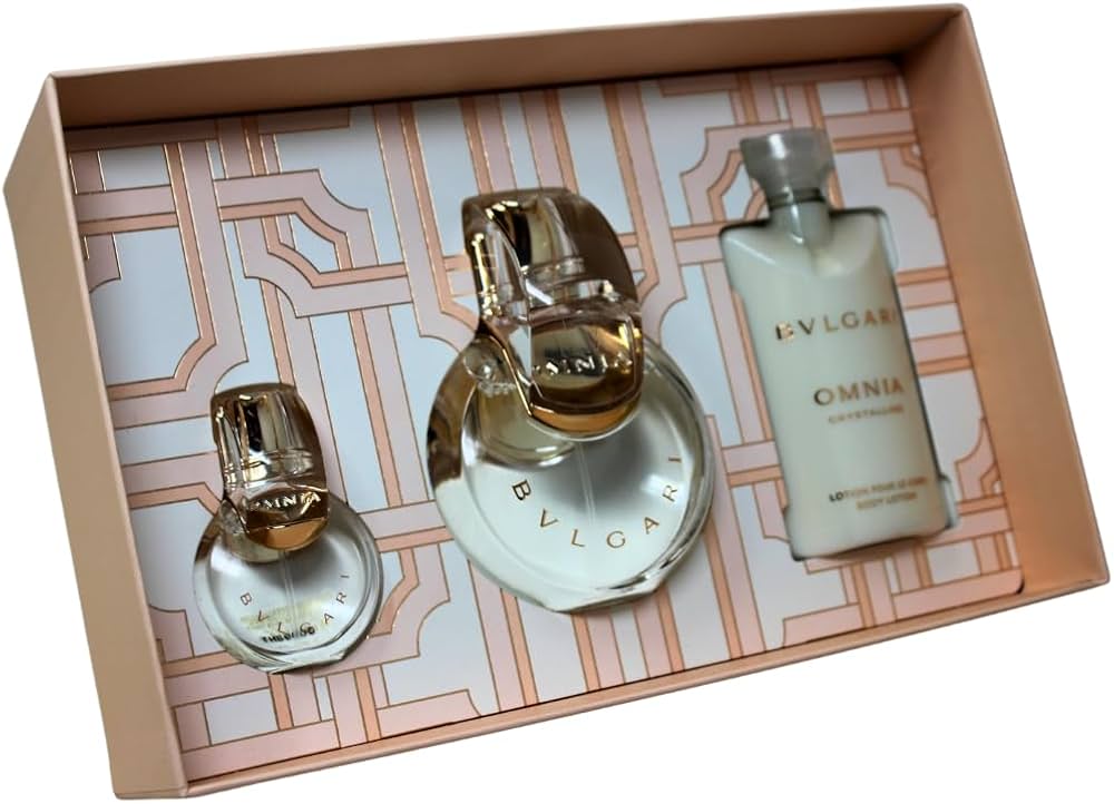 Amazon.com : Bvlgari Omnia Crystalline 3-Piece Set for Women, (3.4