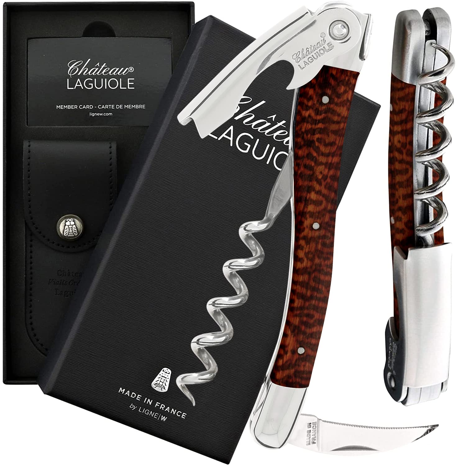 Amazon.com: Chateau Laguiole Classic LaGuiole Corkscrew - Snake