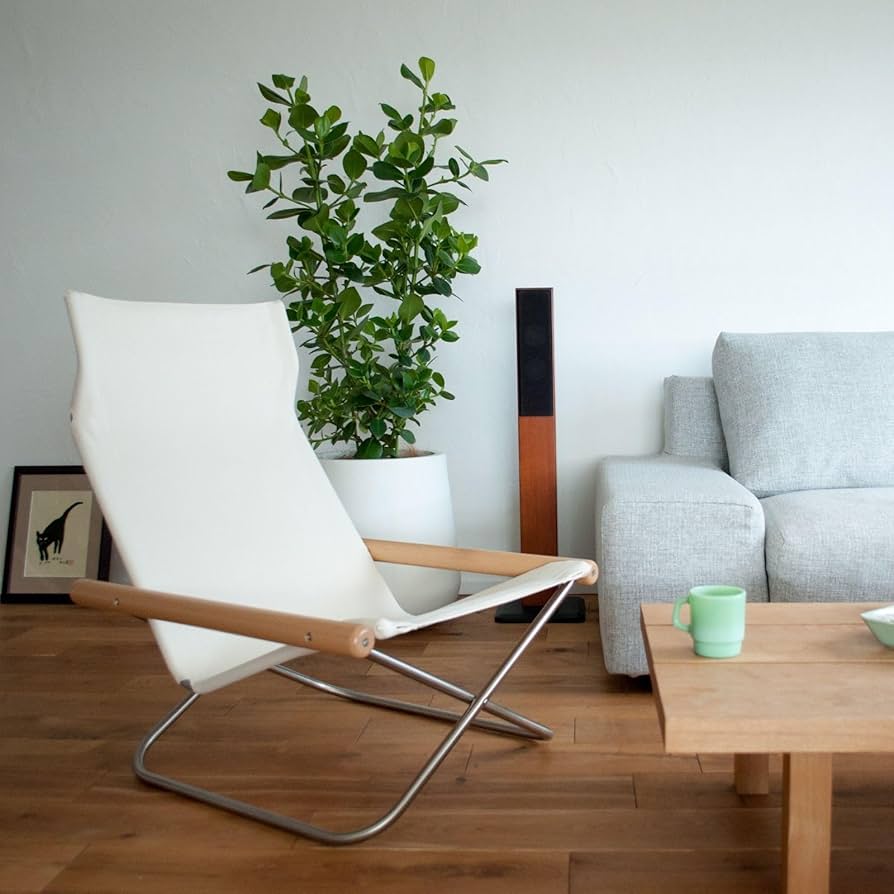 Amazon.co.jp: NychairX ニーチェア X ナチュラル/ホワイト NY-103