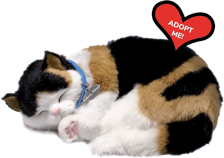 Amazon.com: Perfect Petzzz - Original Petzzz Calico Cat, Realistic