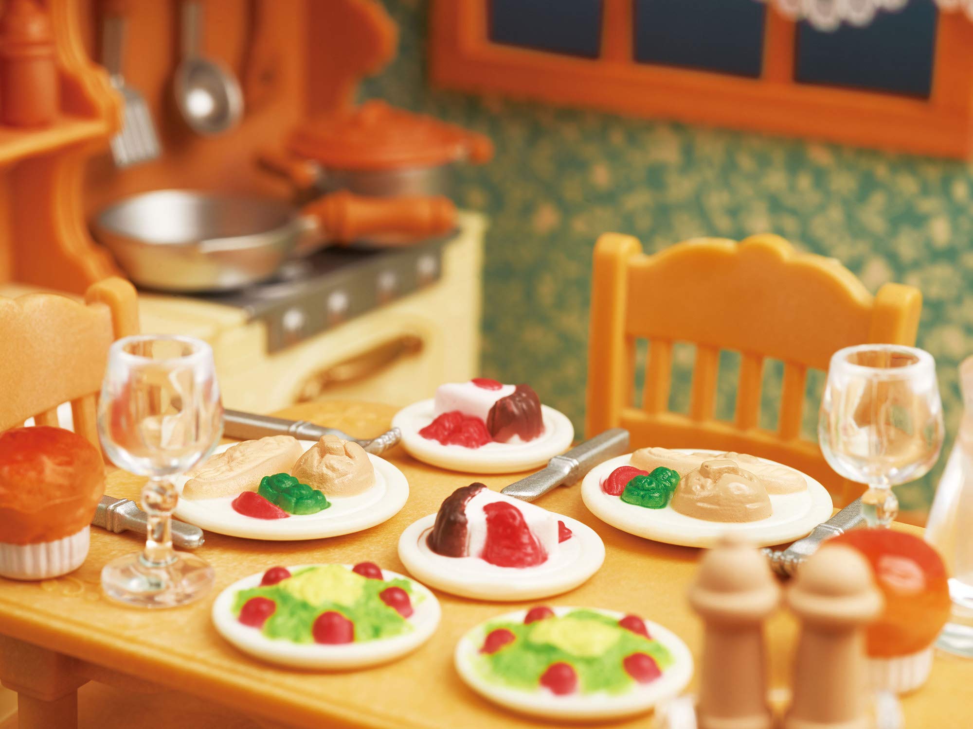 Amazon | シルバニアファミリー 家具 ディナーセット カ-409 | 家具