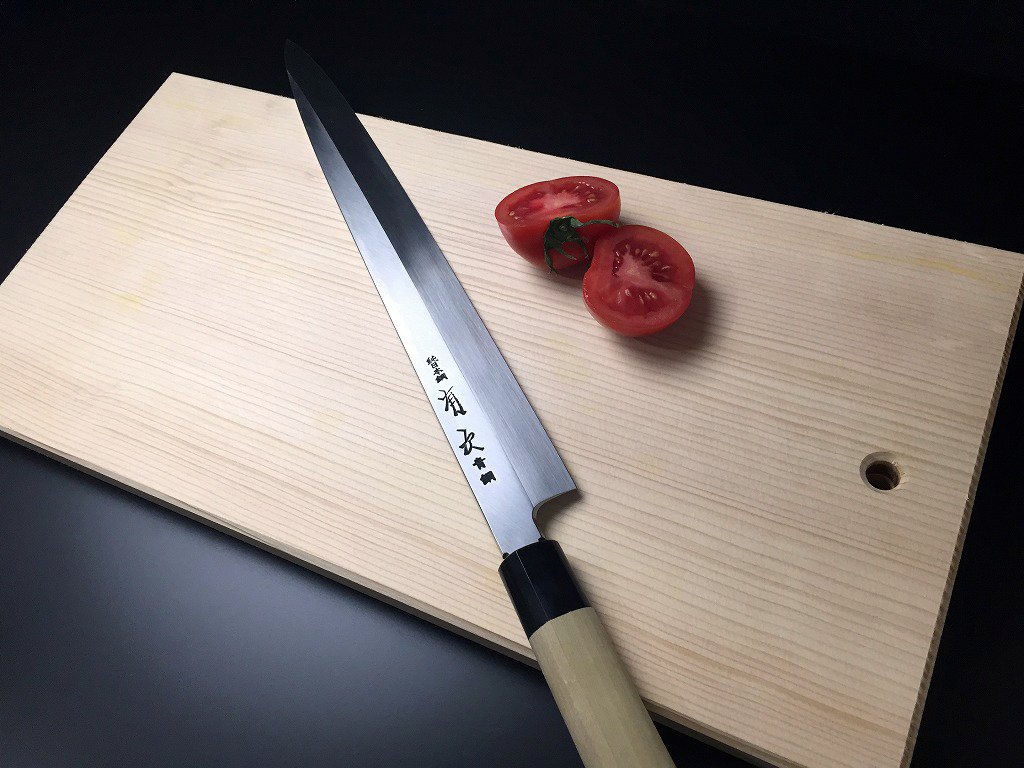 Amazon | 有次 包丁 柳刃 本焼 純日本鋼 360mm 日本製 青鋼2 築地