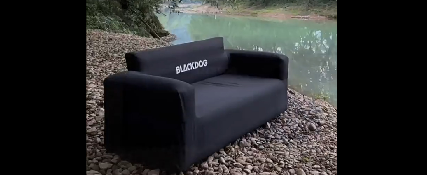 Amazon.co.jp: Blackdog エアーソファー コンパクト ポンプ内蔵 5.8kg