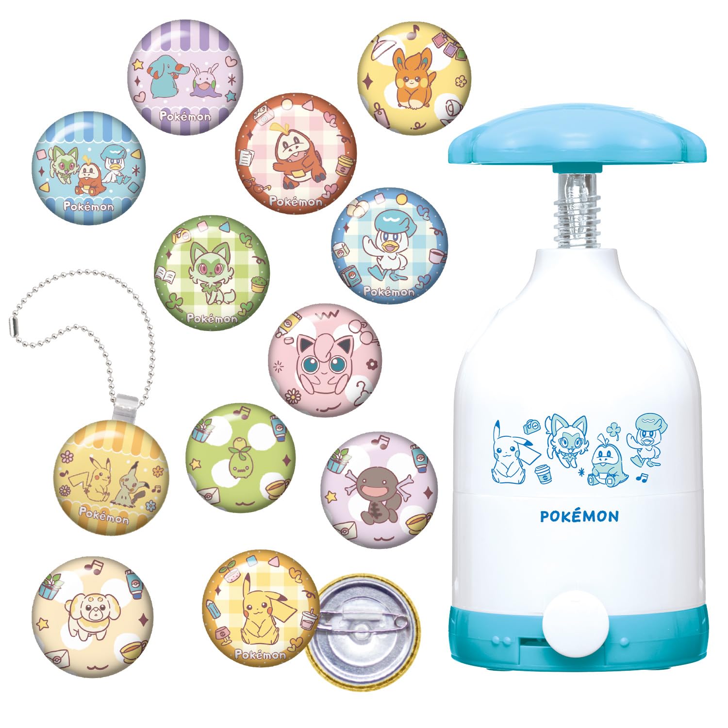 Amazon.co.jp: [バンダイ(BANDAI)] Canバッチgood! ポケモンセット