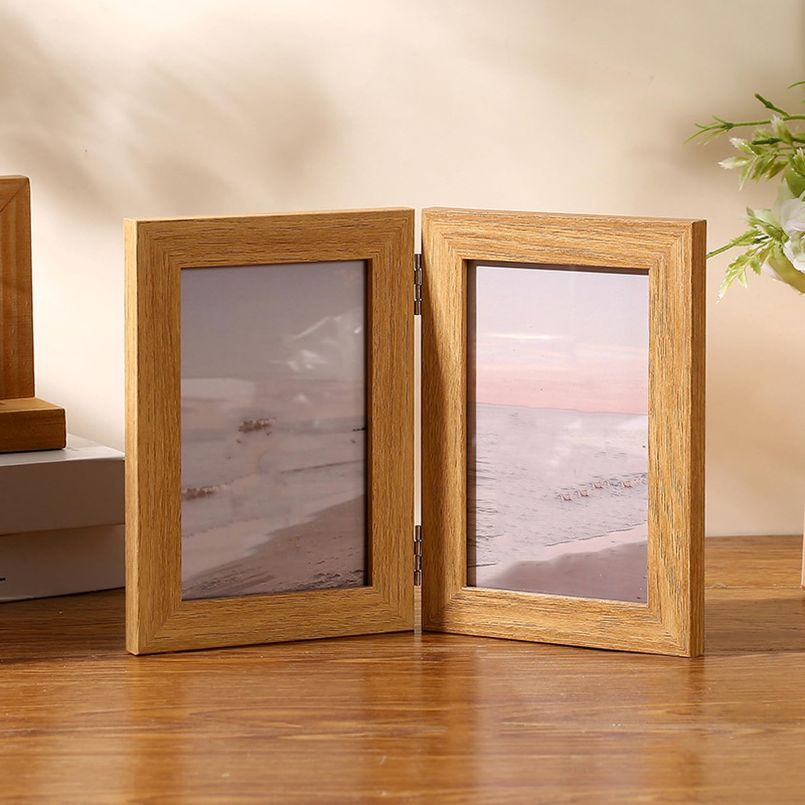 Amazon.co.jp: [LSDZW] 写真立て ハガキサイズ 2枚 プレゼント 12.6