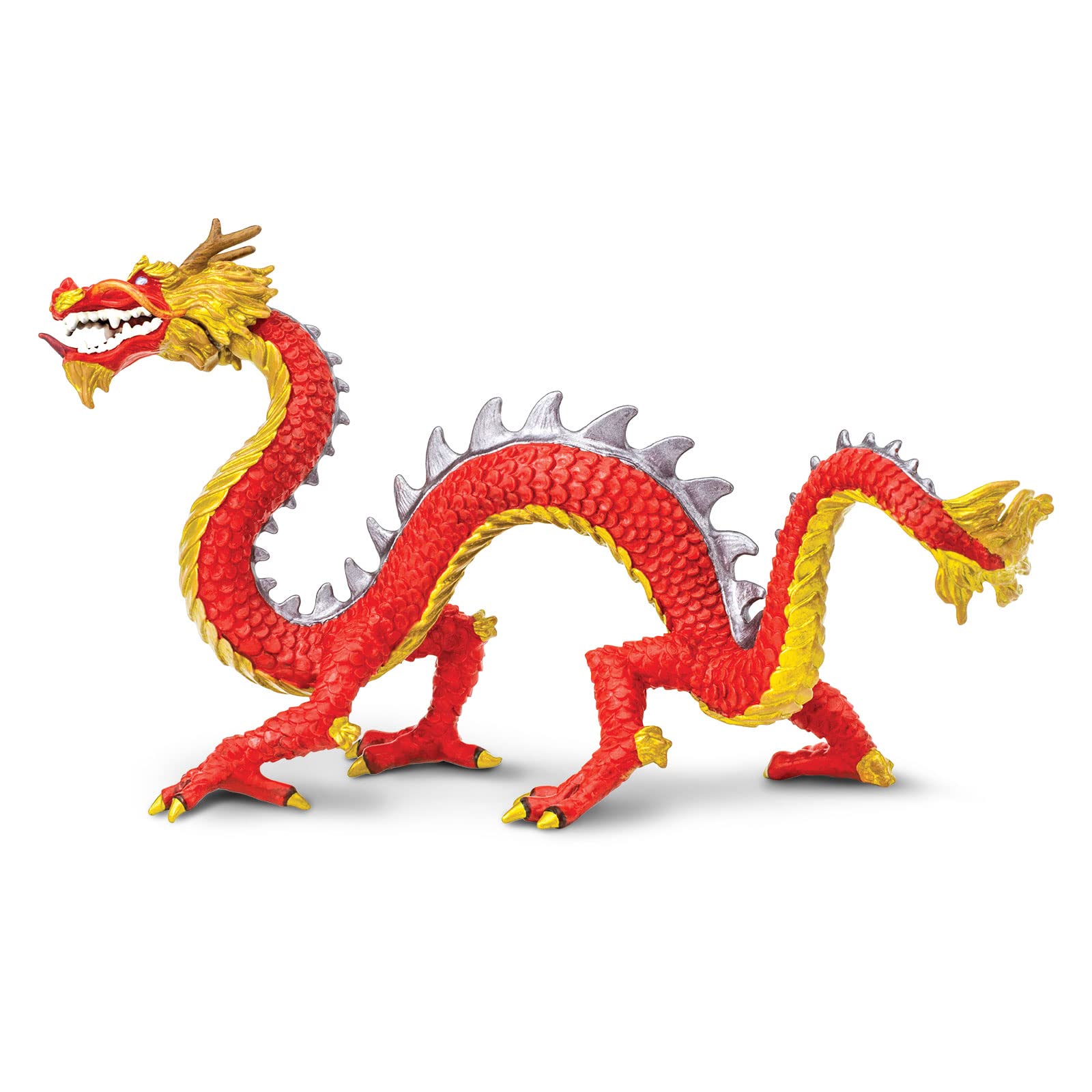Amazon.com: Safari Ltd. Horned Chinese Dragon Figurine - Detailed