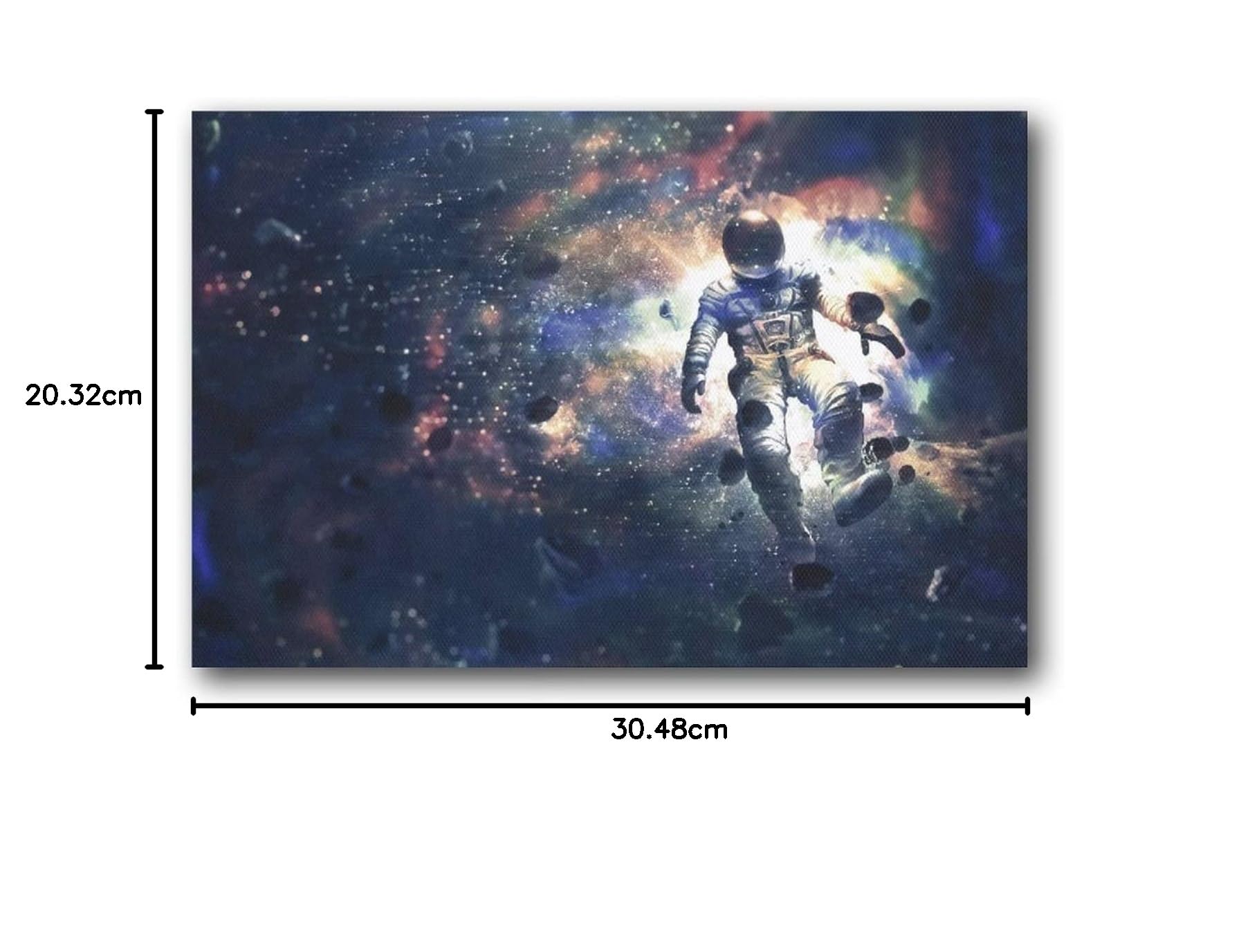 Amazon.co.jp: 宇宙惑星探査宇宙アートポスター宇宙飛行士7 アート