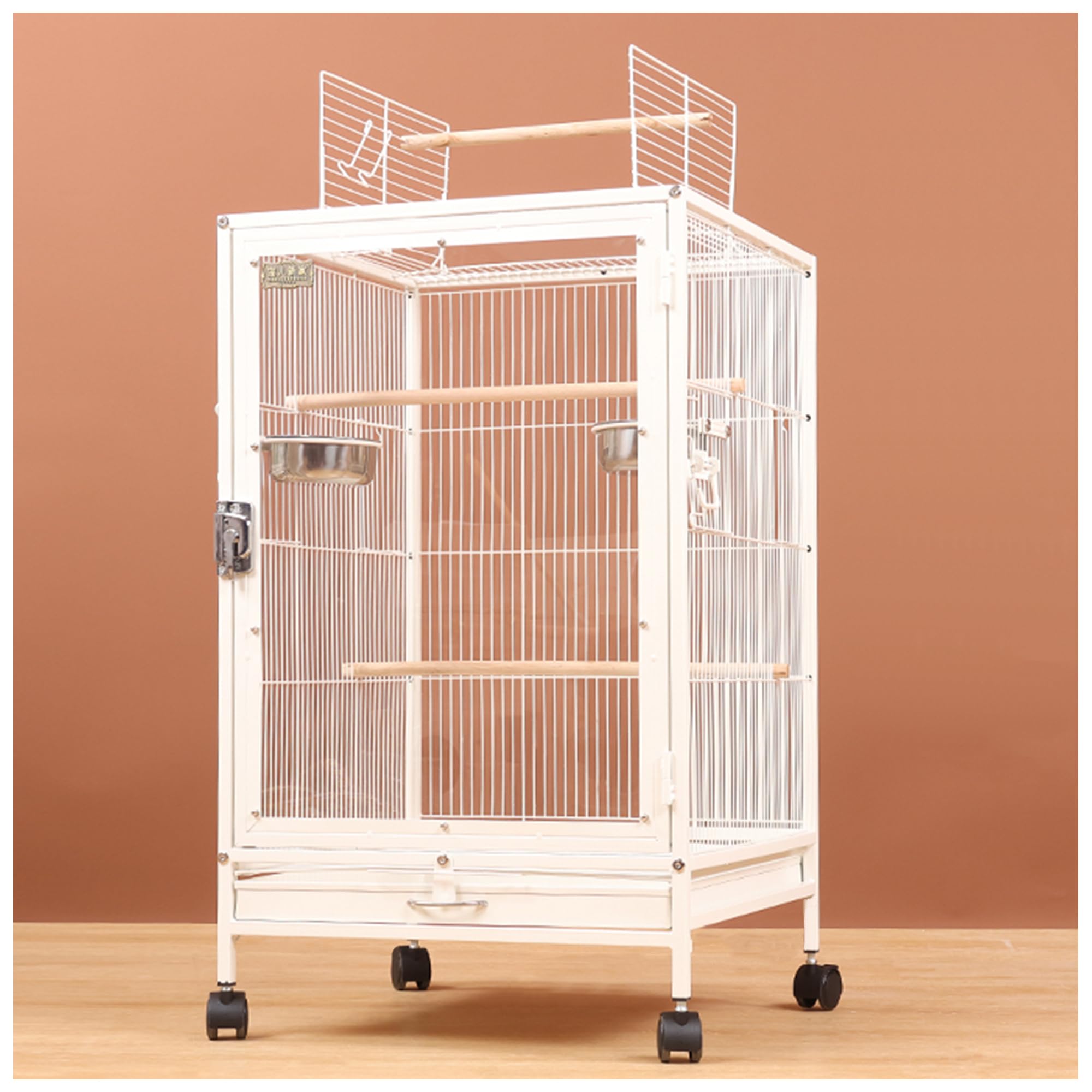 Amazon | FX-SHYQYYMZ クリアアクリル鳥かご 複数飼い大型インコ