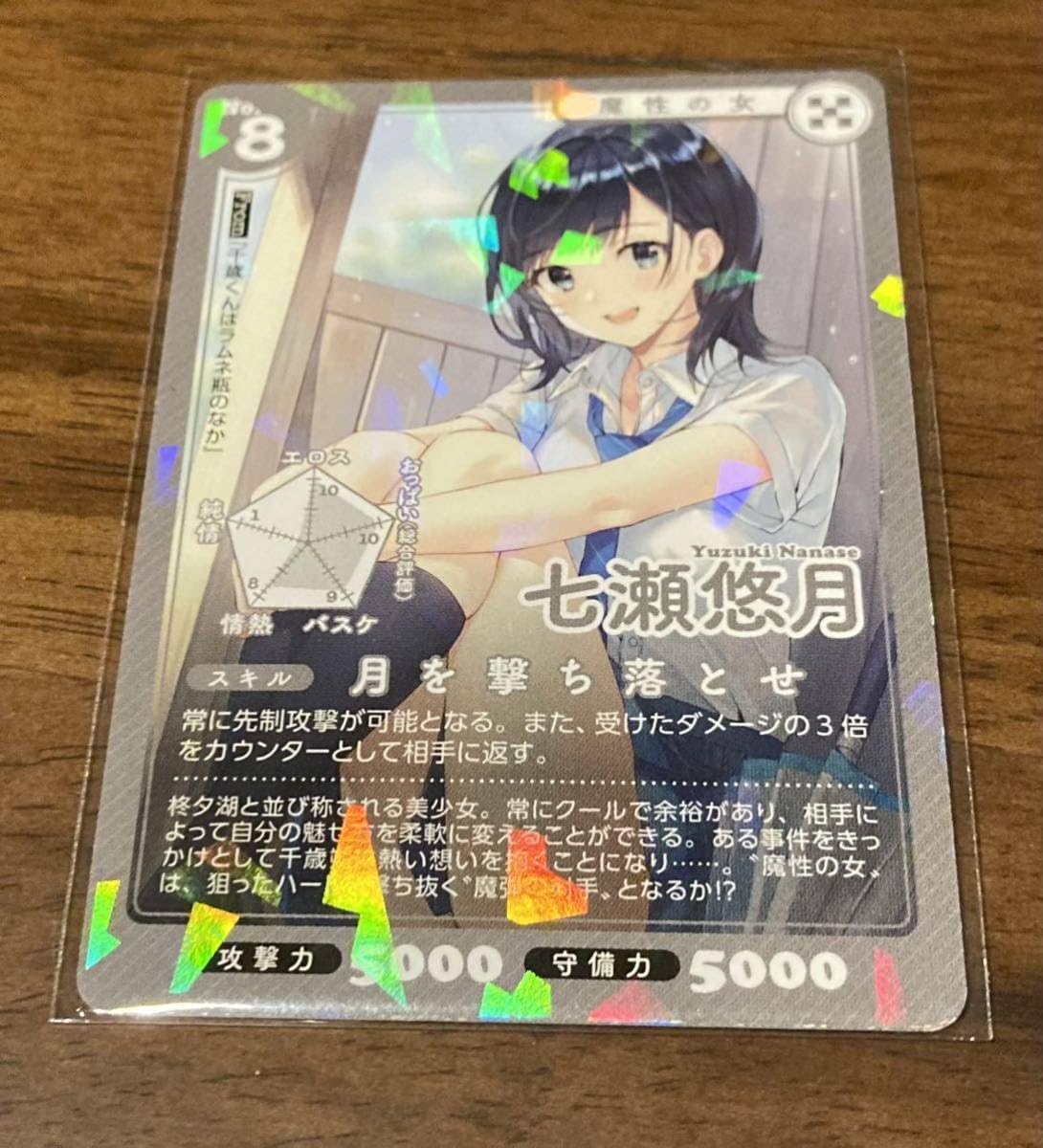 Amazon.co.jp: 千歳くんはラムネ瓶のなか カード 七瀬悠月 : おもちゃ