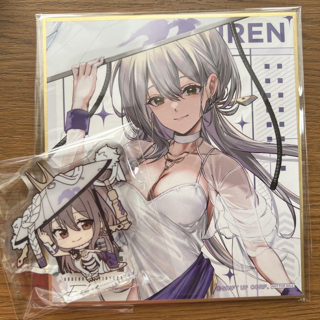 Amazon.co.jp: NIKKE Exhibition 紅蓮 アクフィ 色紙 : 文房具