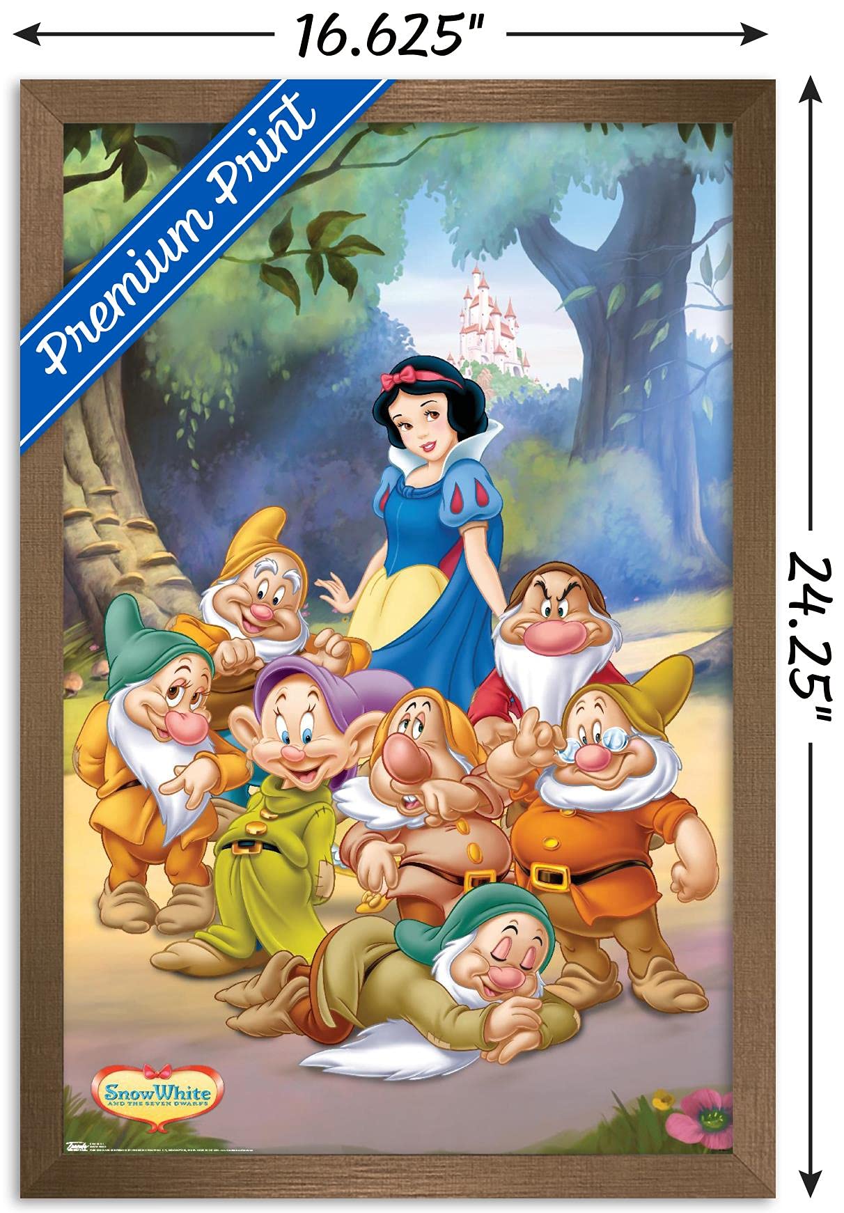 Amazon.co.jp: Trends International ディズニー 白雪姫と七人の小人