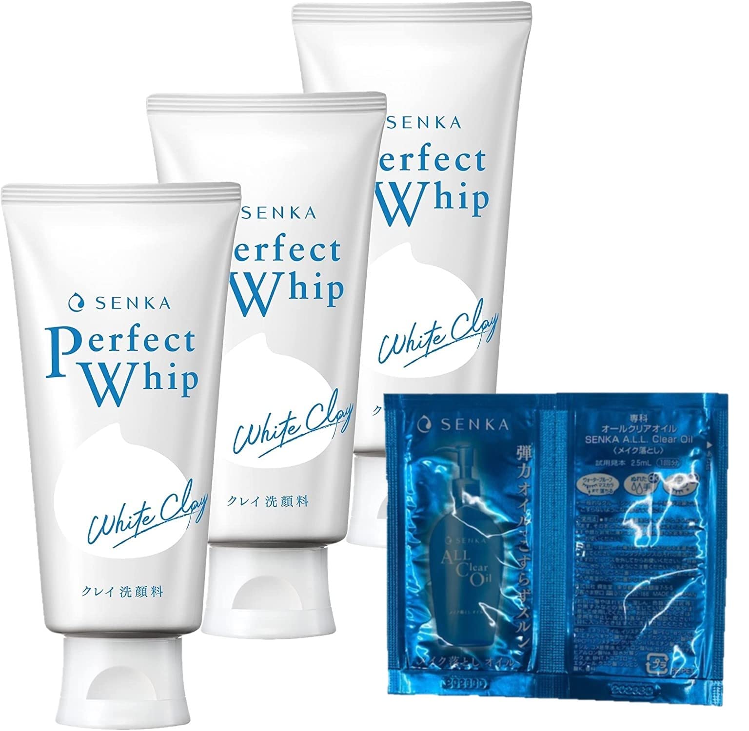 Amazon | 【まとめ買い】SENKA パーフェクトホワイトクレイ 洗顔料