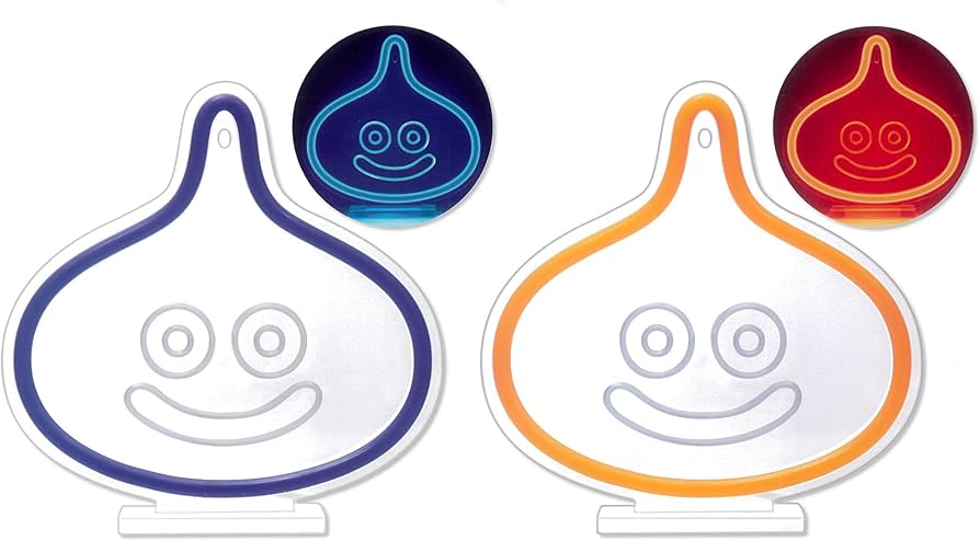 Amazon.co.jp: DQ AM スライムネオンライト スライム＆スライムベス