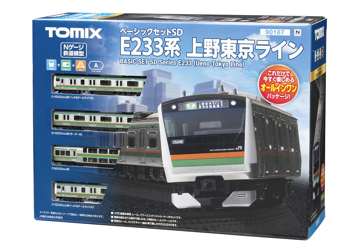 Amazon | TOMIX Nゲージ ベーシックセット SD E233 3000系 上野東京