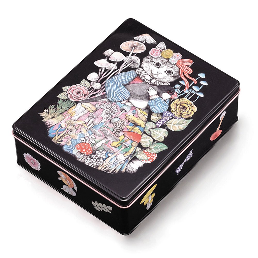 Amazon.co.jp: ホルベイン 収納ボックス ヒグチユウコ 角缶 YH-TB2