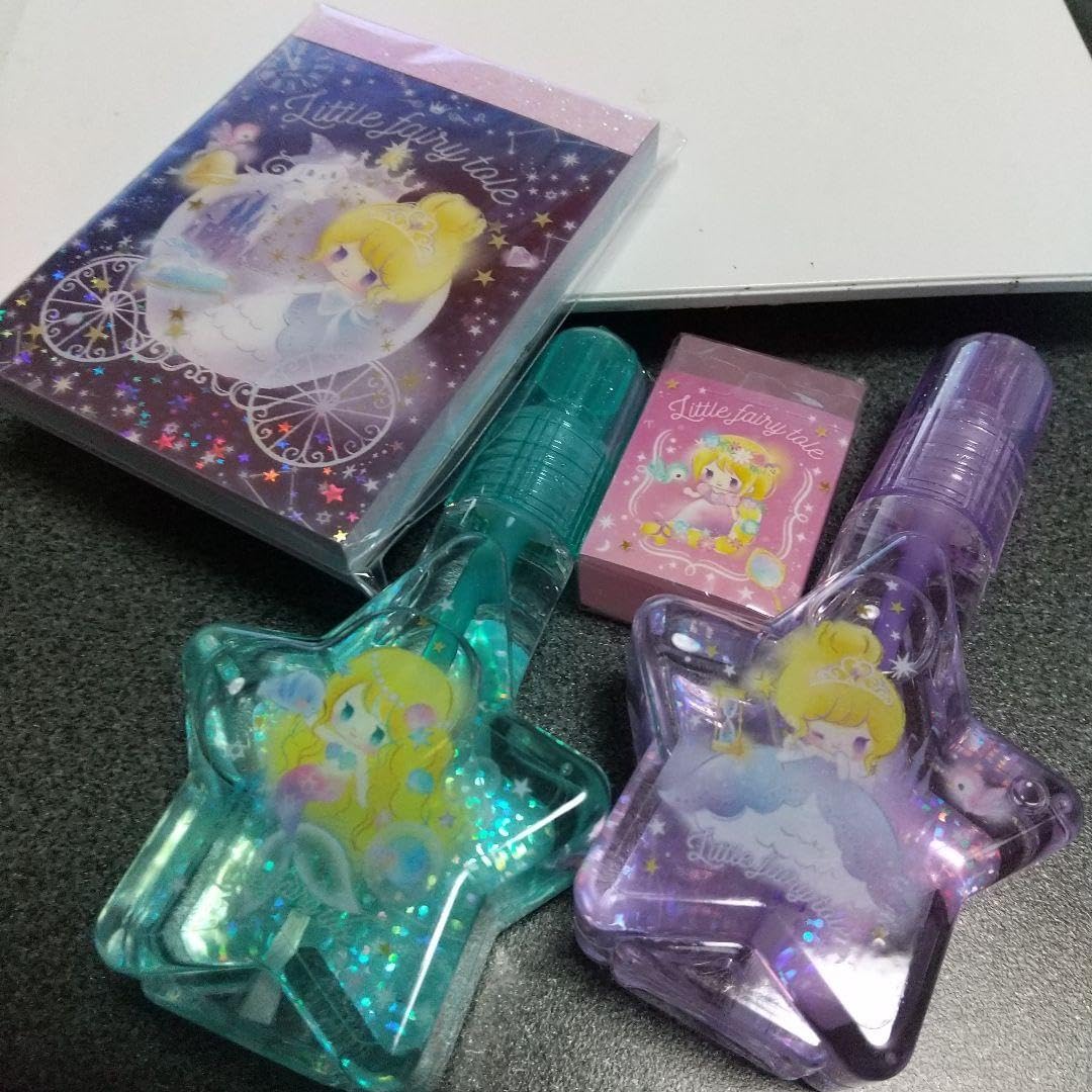 Amazon.co.jp: 4種類セット リトルフェアリーテイル 文房具セット 水
