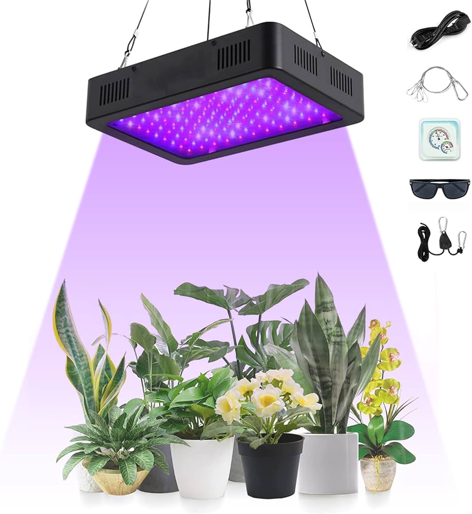 Amazon.co.jp: Sulythw 植物育成ライト LED 1200W フルスペクトル
