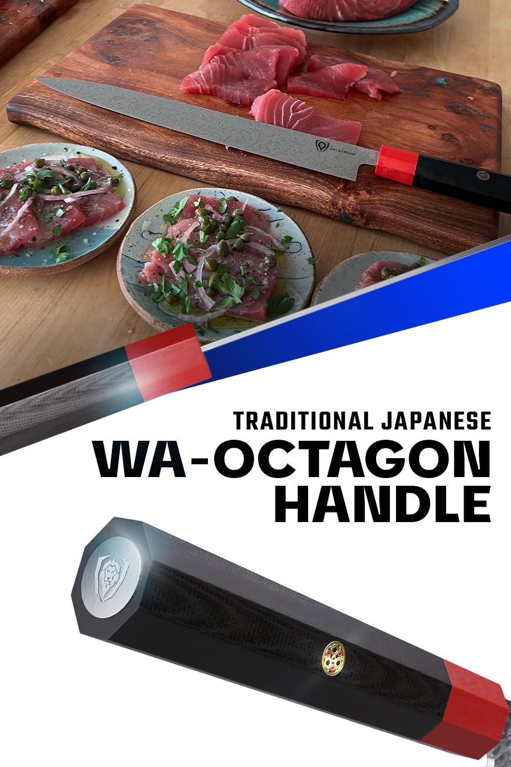 Amazon | Dalstrong 柳刃 寿司ナイフ - 27cm(10.5インチ) - ローニン