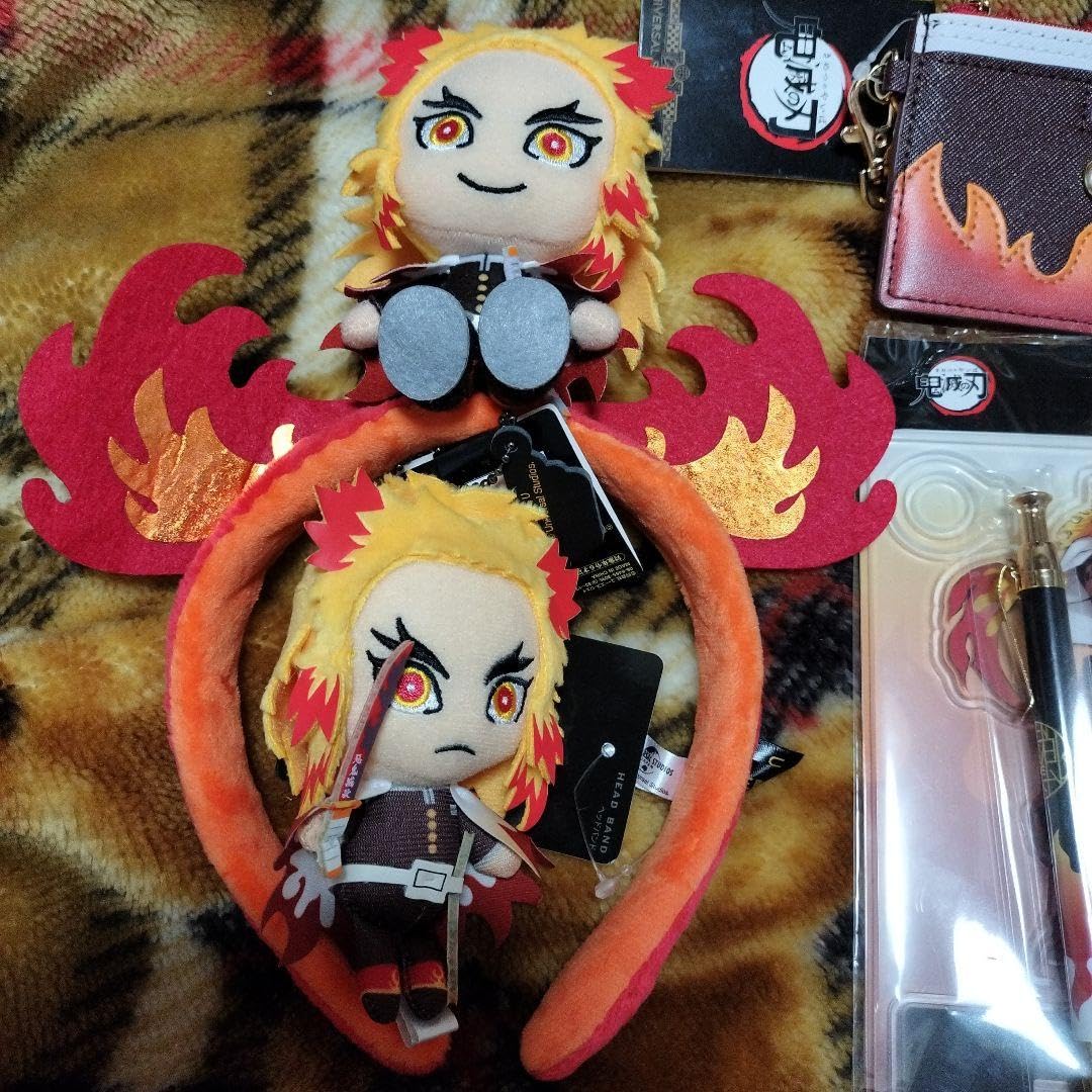 USJ 鬼滅の刃煉獄杏寿郎 カチューチャ チケットホルダー 4点セット