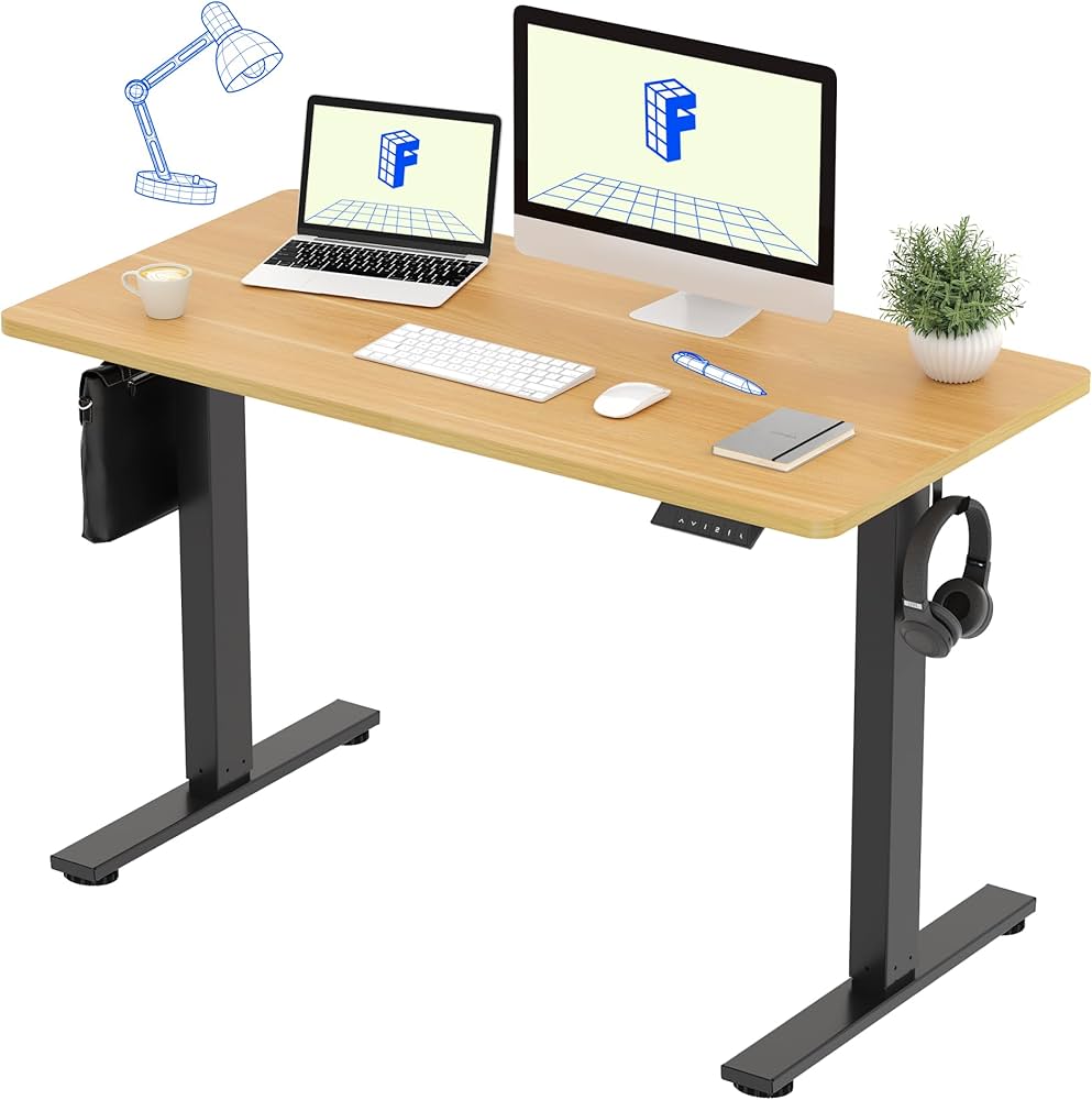 Amazon | FLEXISPOT 電動式スタンディングデスク(幅120×奥行60