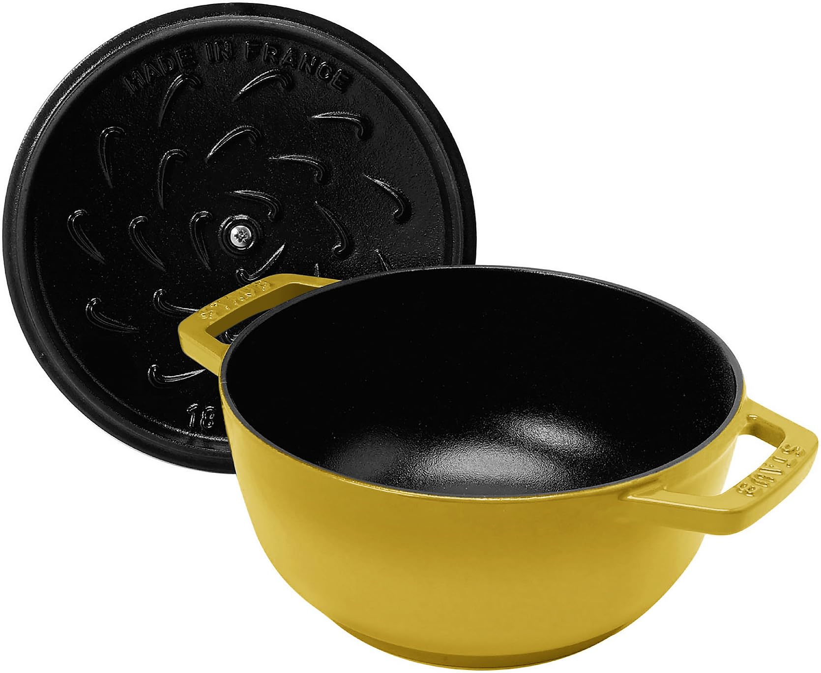 Amazon｜staub ストウブ 「 ワナベ シトロン M 18cm 」 両手 鋳物