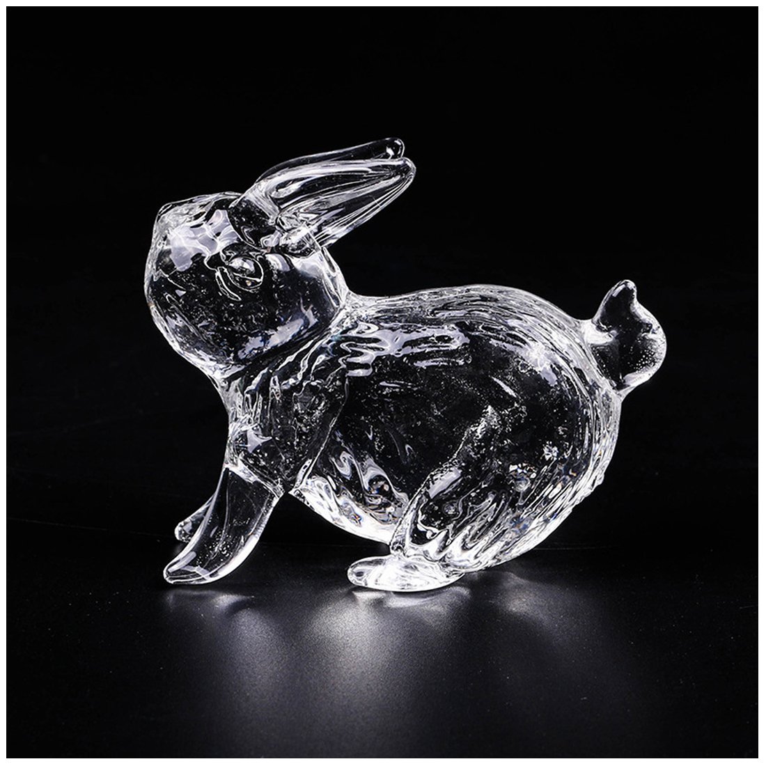 Amazon.co.jp: (イスイ)YISHUI 十二干支 透明 ガラス 置物 ホーム