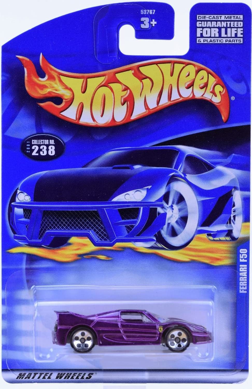 Amazon.com: Hot Wheels 2001-238 Ferrari F50 1:64 Scale : Toys & Games