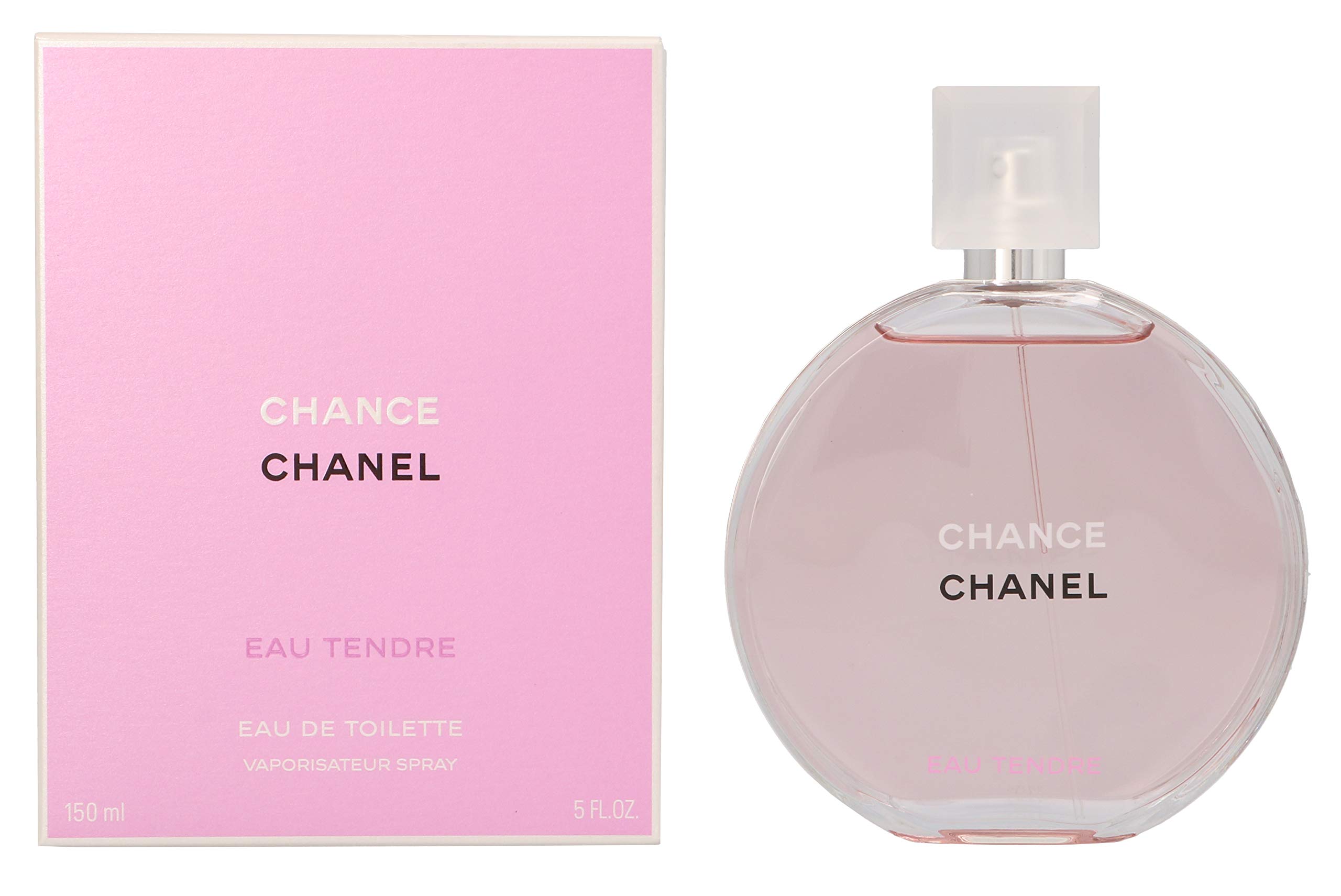 Chanel Chance Eau Tendre for Women -Eau De Toilette Spray, 5