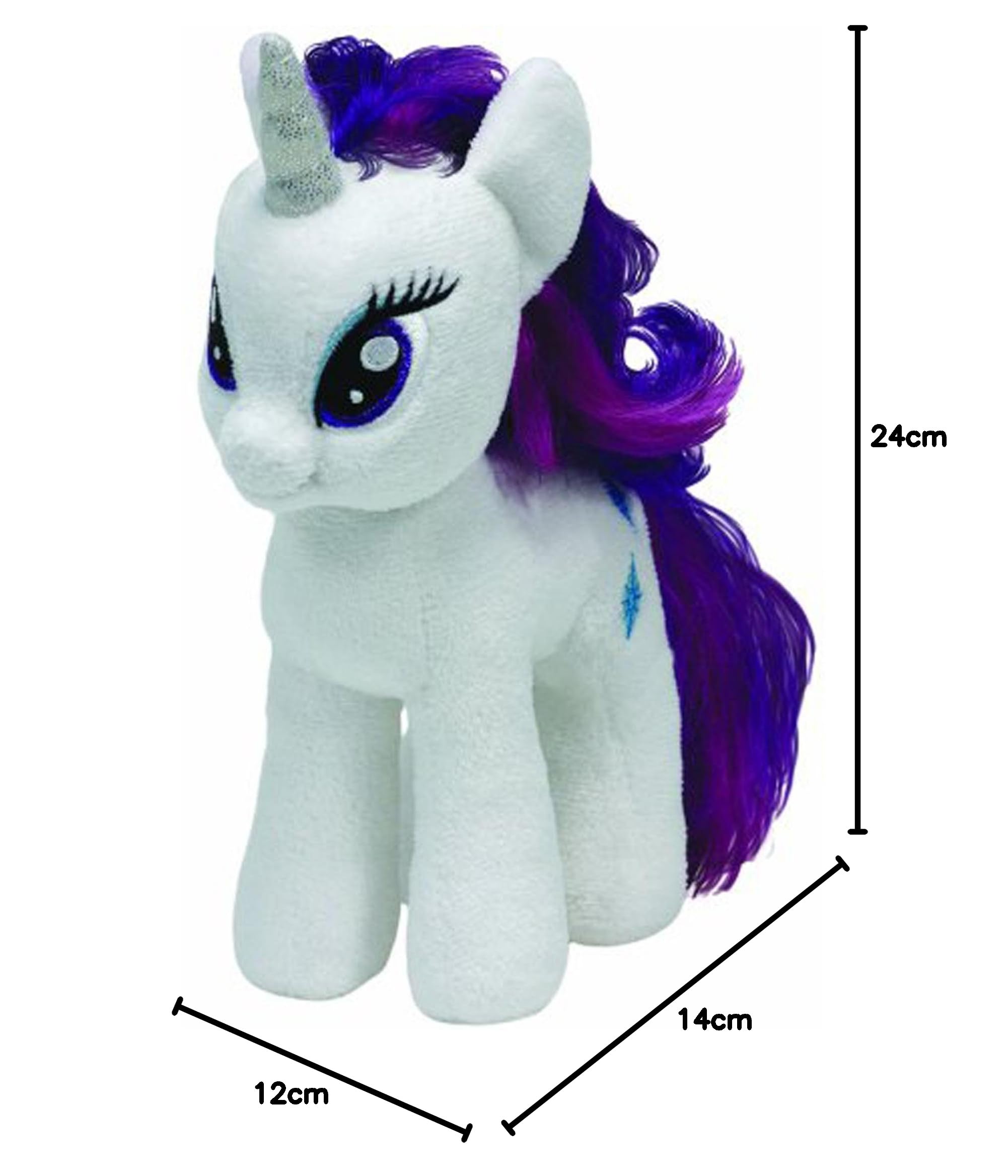 Amazon.co.jp: タイ(Ty) ぬいぐるみ My Little Pony ラリティ (L