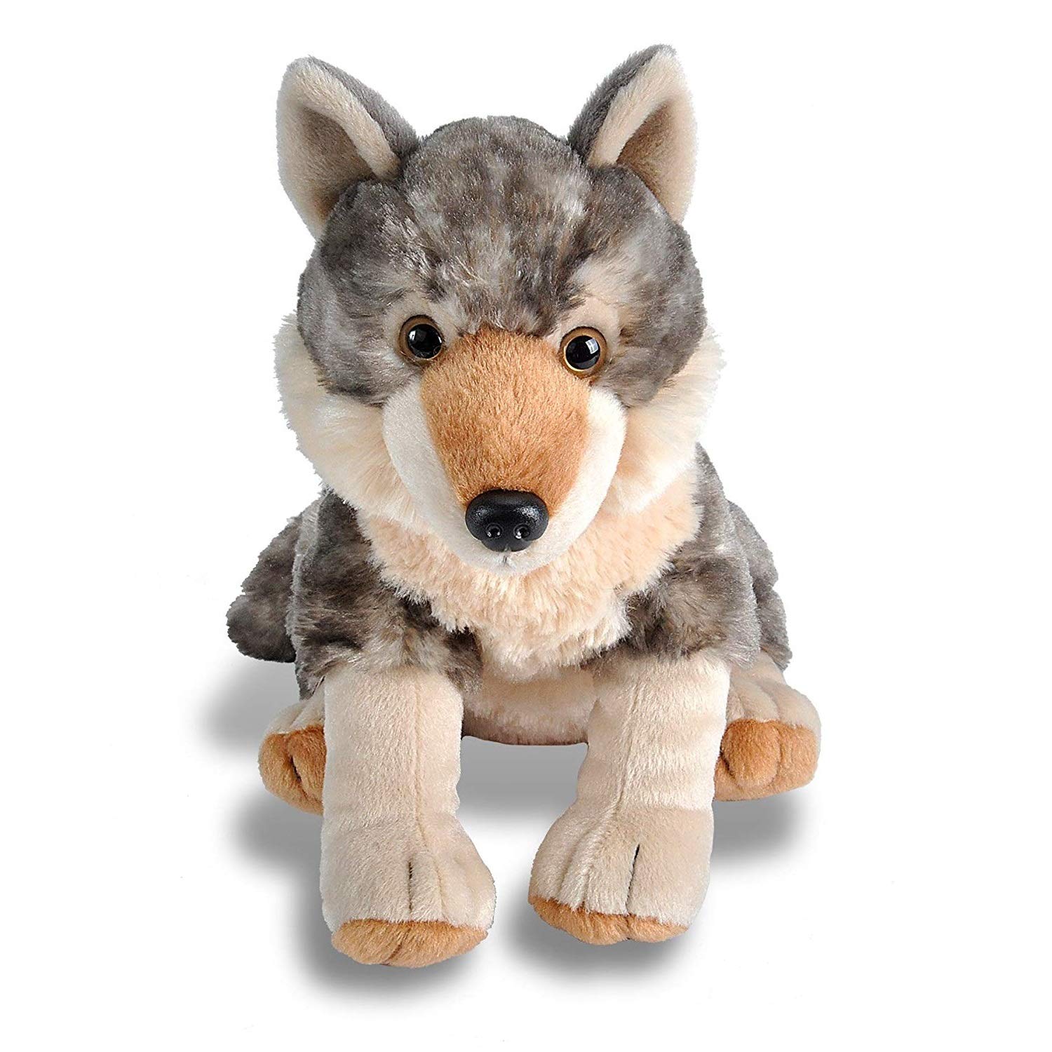 Amazon.co.jp: ワイルドリパブリック オオカミ ぬいぐるみ 狼 リアル